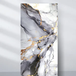 Blue Mist PVC Marble Sheets UV Protected