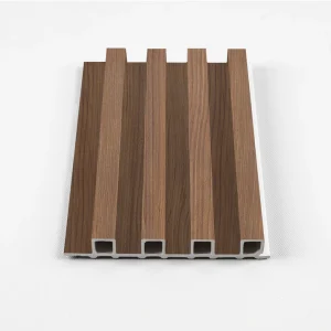 Midnight Elm WPC Fluted 3D Wall Panels