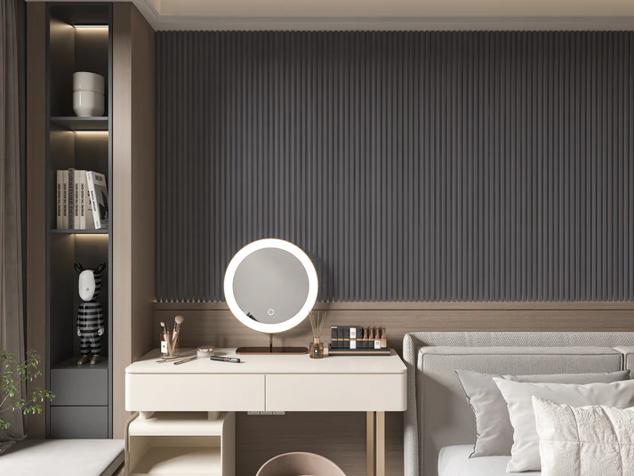 Oak Gray WPC Fluted 3D Wall Panels - Image 2