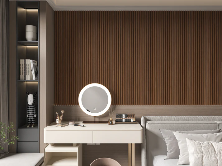 Midnight Elm WPC Fluted 3D Wall Panels - Image 2