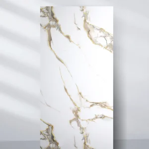 Calacatta Oro Gold Marble UV Protected PVC Wall Panel