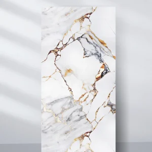 Covelano Luxe Gold Marble UV Protected PVC Wall Panel