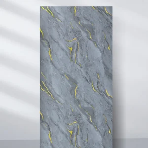 Silver Gold Marble UV Protected PVC Wall Panel