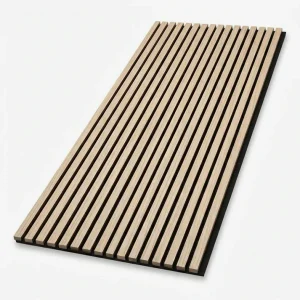 Light Oak Acoustic Wood Slat Wall Panel