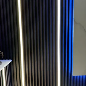 Flexible LED Light Strip 4Pack for Acoustic Wall Panels – With Remote