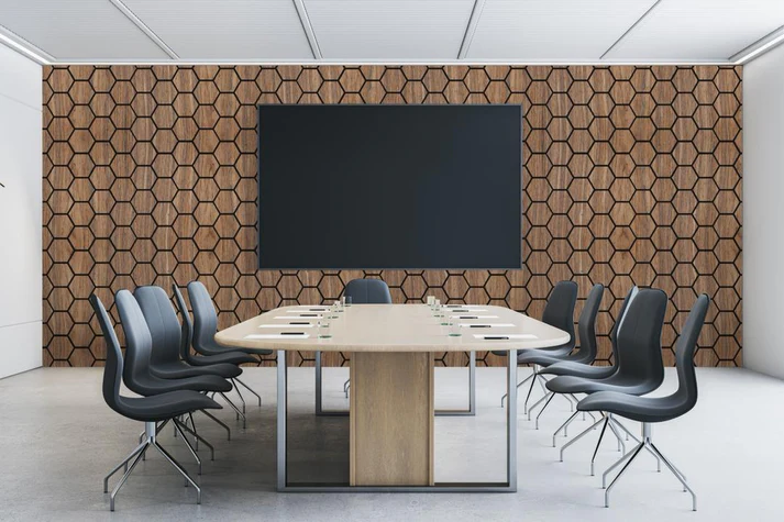 Premium Hexagon Acoustic Wall Panels - Image 2